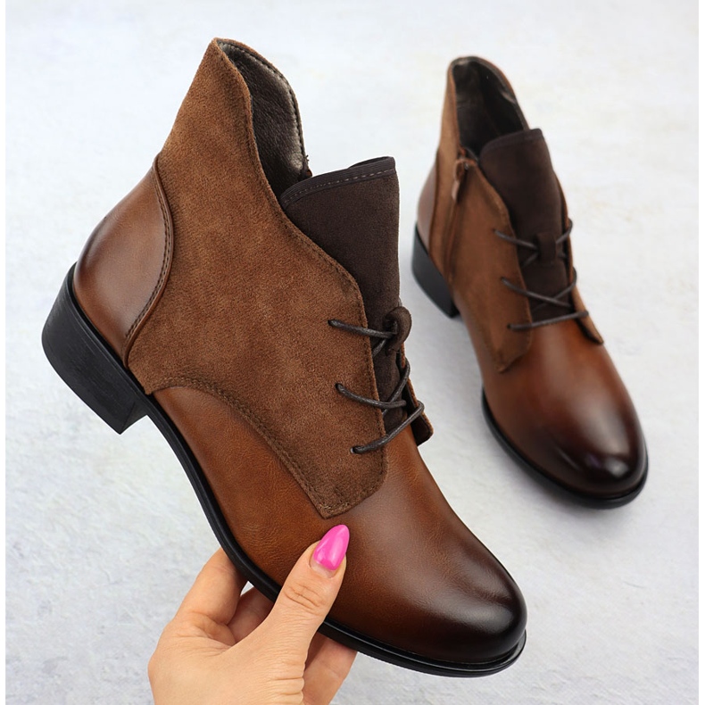 Cizme izolate pentru femei Camel Jezzi ASA198-15 maro 1