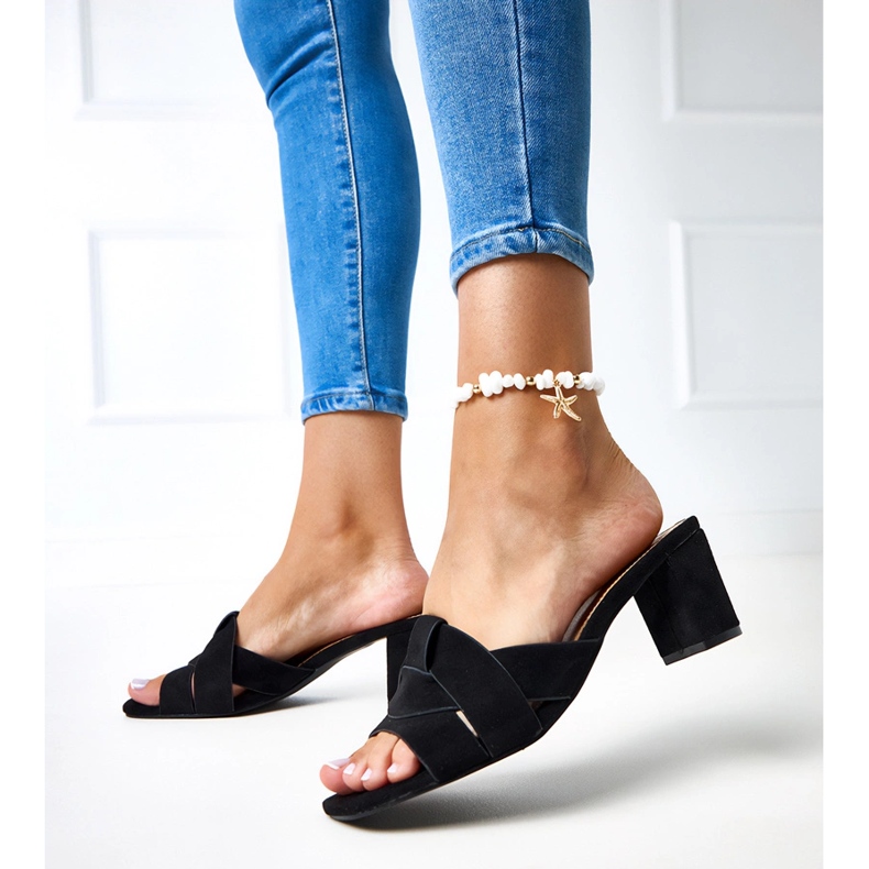 Black Classic Flip Flops pe postarea Risana Ekozamszu negru 1