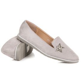 Bestelle Slip-on Lords With A Star gri 1