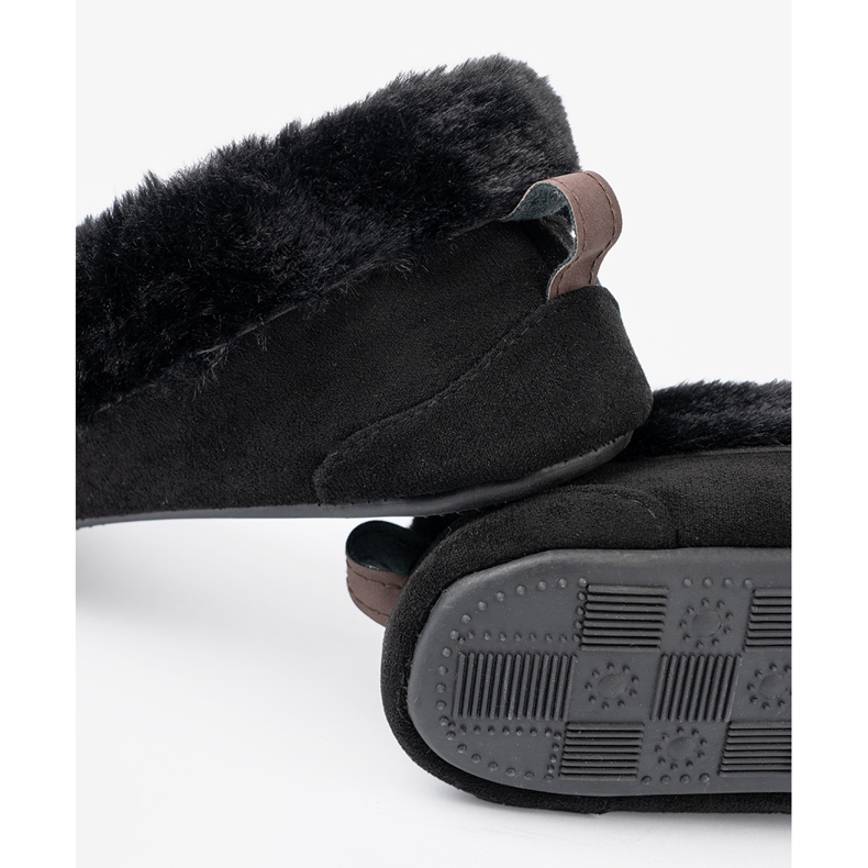 Shelvt Papuci moi, negri, cum ar fi mocasii cu un arc negru 1 Shelvt Papuci moi, negri, cum ar fi mocasii cu un arc negru 1