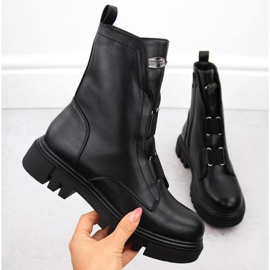 Botine Jezzi pe platforma W RMR2150-19 JEZ434A negru 5
