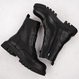 Botine Jezzi pe platforma W RMR2150-19 JEZ434A negru 7