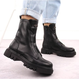 Botine Jezzi pe platforma W RMR2150-19 JEZ434A negru 10