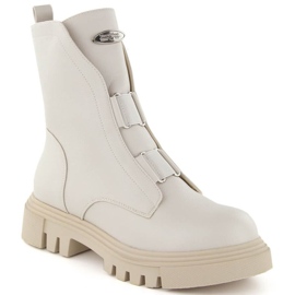 Botine Jezzi pe platforma W RMR2150-19 JEZ434B alb 11