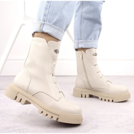 Botine Jezzi pe platforma W RMR2150-19 JEZ434B alb 13