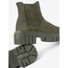 Shelvt Cizme verzi cu inserții flexibile verde 1