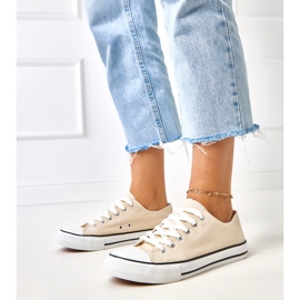 Adidași Beige Classic Women Zurhat bej 1