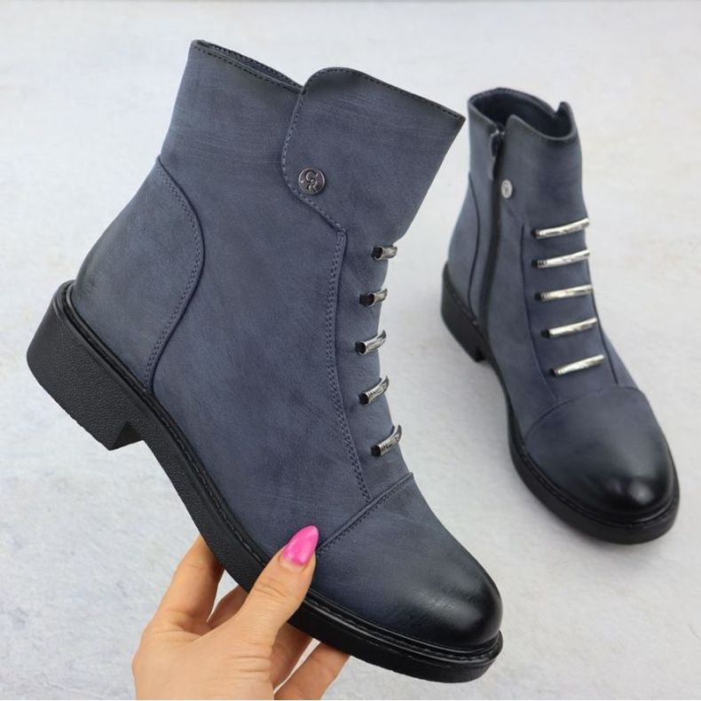 Cizme izolate Jezzi în ASA252-5 Jez437E albastru 1