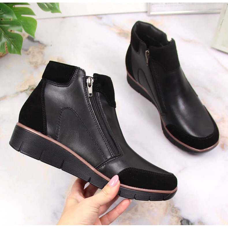 Cizme izolate confortabile Filippo W PAW370 negru 1