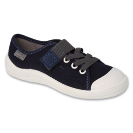 Papuci copii Befado 351Y047 bleumarin albastru 1
