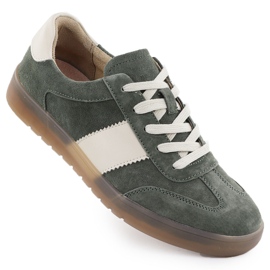 Kaki Filippo DP6770 Pantofi din piele verde 1
