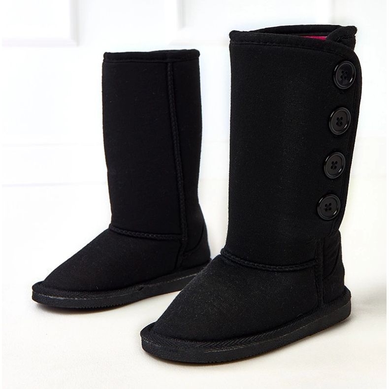 Black Eskimos pentru copii Marialena negru 1