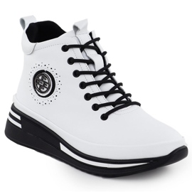 Filippo DBT4215 Panouri din piele alb 1 Filippo DBT4215 Panouri din piele alb 1