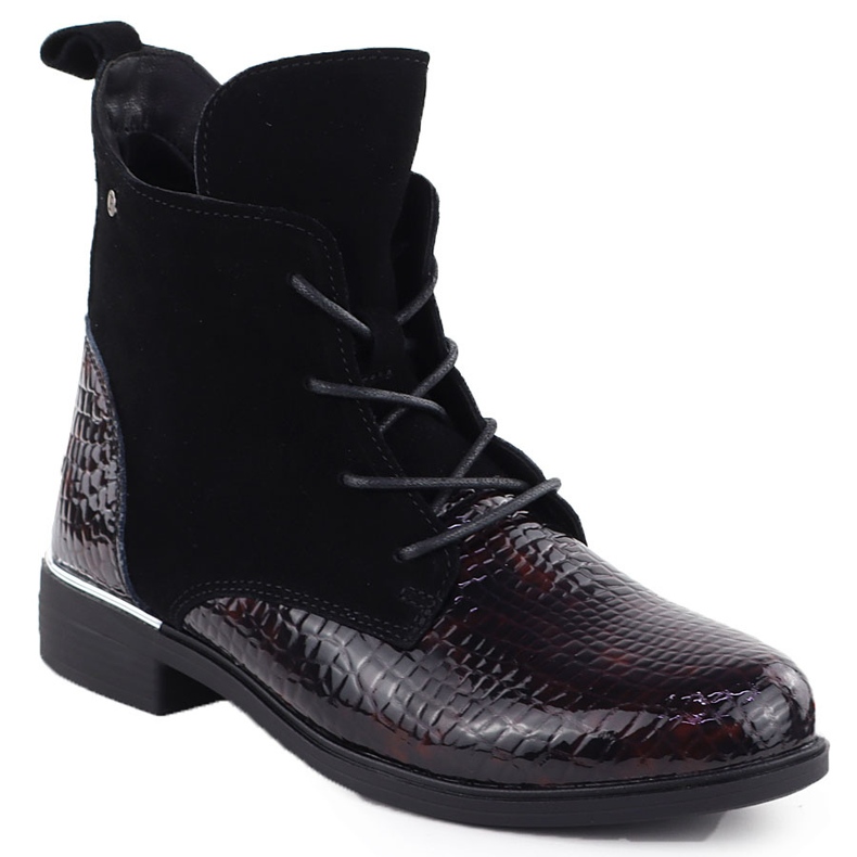 Piele din piele de căprioară din piele de căprioară, maro închis Filippo DBT4749 1 Piele din piele de căprioară din piele de căprioară, maro închis Filippo DBT4749 1