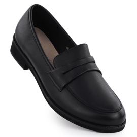 Lords Loafers din piele Black Sergio Leone MK25112-S 1 Lords Loafers din piele Black Sergio Leone MK25112-S 1