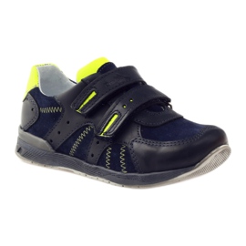 Ren But Pantofi de pantofi Ren pentru Velcro 3282 Navy Blue albastru marin multicolor verde 1