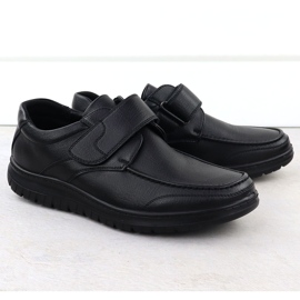 Pantofi Velcro Negru Unisoft 24MN16-7510 2