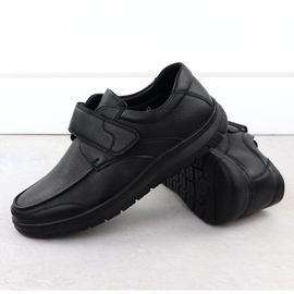 Pantofi Velcro Negru Unisoft 24MN16-7510 5