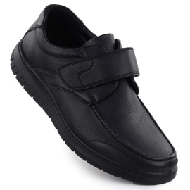 Pantofi Velcro Negru Unisoft 24MN16-7510 1