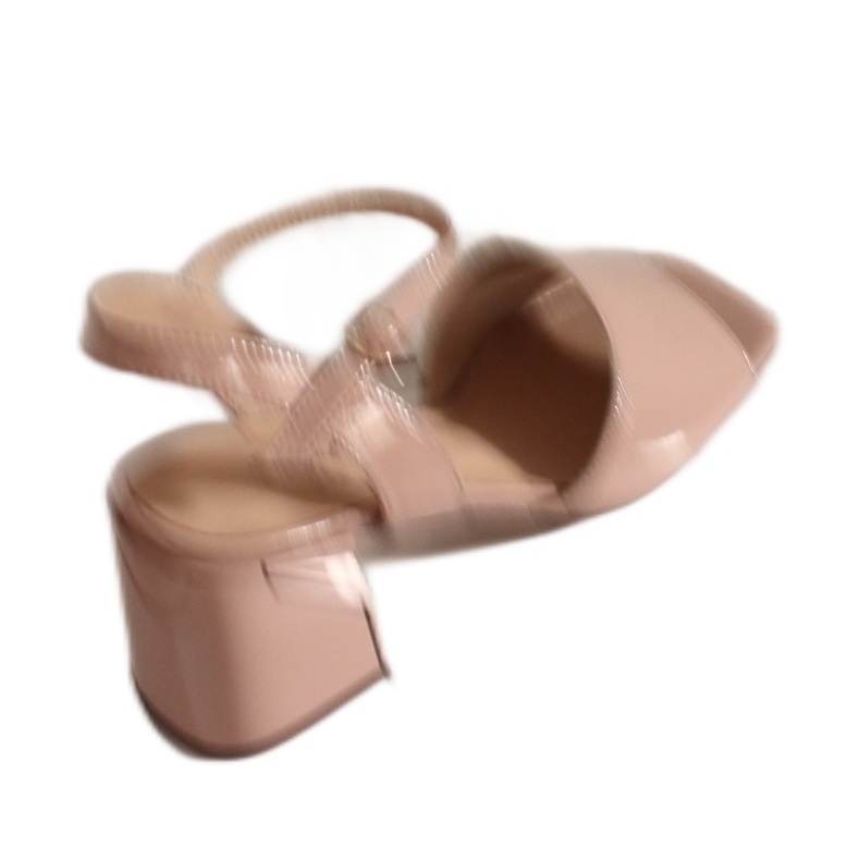 Angel Blue Sandale pentru femei îngerul albastru XT-24048 High Heels roz palid 1