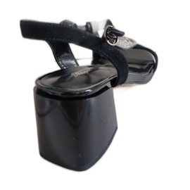 Angel Blue Sandale pentru femei îngerul albastru TN6415 Black High Heels negru 1