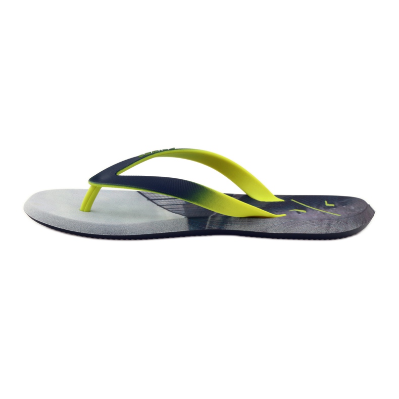 Rider 10719 flip-flops pentru bărbați gri galben 2