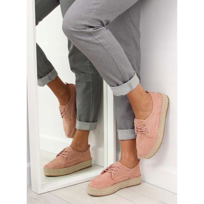 Espadrile dama roz LL-118 Pink 1 Espadrile dama roz LL-118 Pink 1