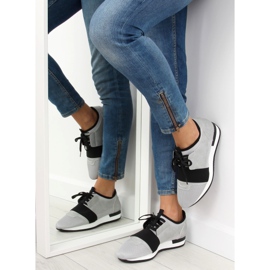 Pantofi sport gri 16-515 gri negru 1