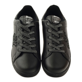 American Club Adidași cu inimă americană cu branț din piele gri negru 4