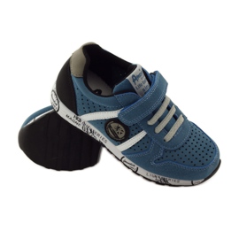 American Club ADI sport incrustație din piele americană gri albastru negru alb 3 American Club ADI sport incrustație din piele americană gri albastru negru alb 3