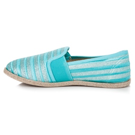 Espadrile albastre albastru 3