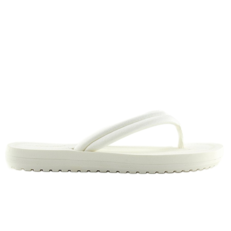 Flip-flops albi pentru femei CK38 alb 1