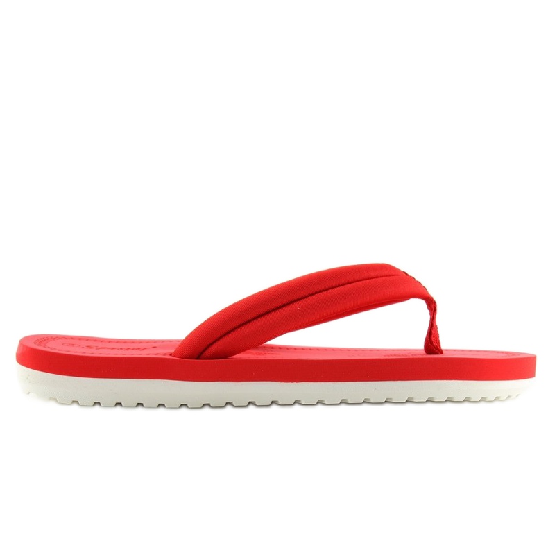 Roșu Flip-flops roșii pentru femei CK38 roșu 1