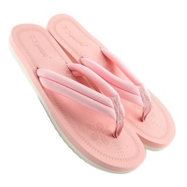 Slapi roz CK38 roz pentru femei 2