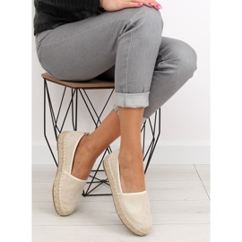 Espadrile bej pentru femei BB10P bej 1