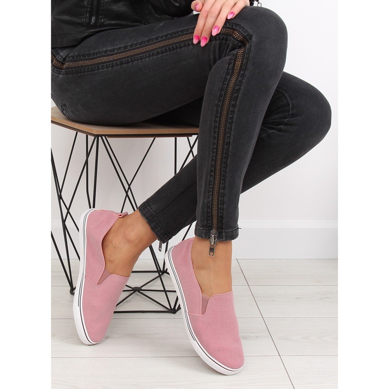 Pink XL07P Tenisi alunecoși roz 1