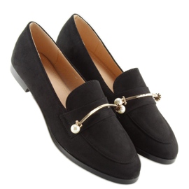 Negru Mocasini negri pentru dama T315P Negru 1