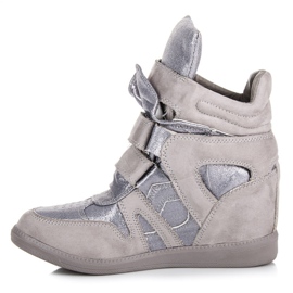 Adidași cu velcro VICES gri 1