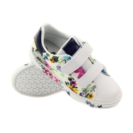 American Club Adidași americani cu branț din piele multicolor alb 3 American Club Adidași americani cu branț din piele multicolor alb 3