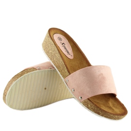 Roz Papuci roz femei CK05P roz 1