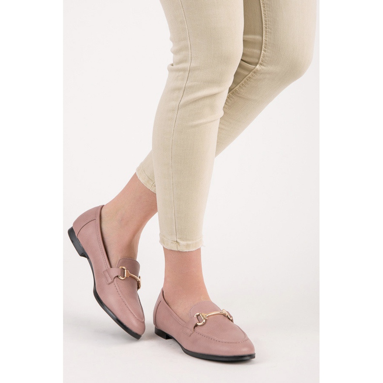Vices Mocasini slip-on roz 1