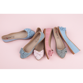 Seastar Balerina Costurata Cu Fundita roșu 1 Seastar Balerina Costurata Cu Fundita roșu 1