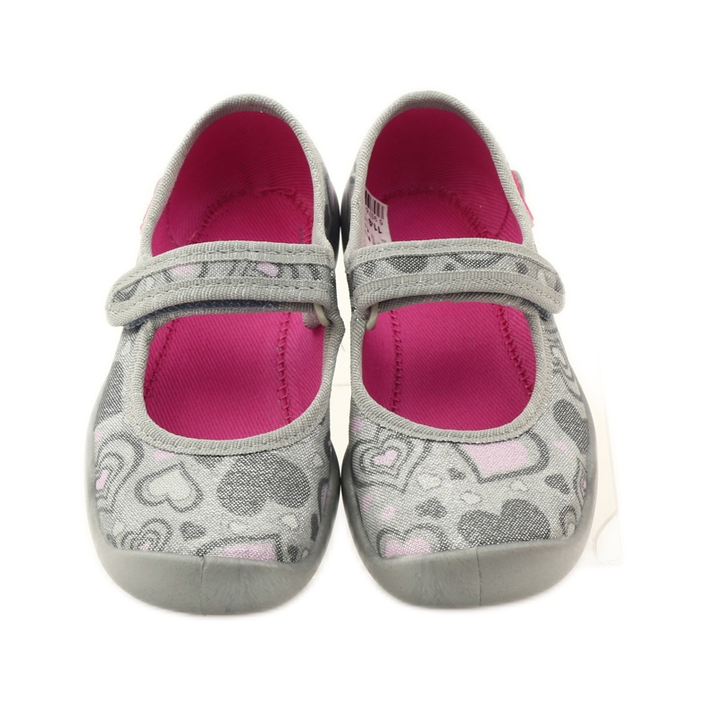 Papuci balerini inimi Befado 114x284 roz gri 4