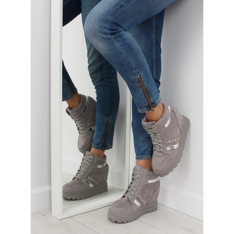 Gri Tenisi gri dama AT-0650-L Gri 2 Gri Tenisi gri dama AT-0650-L Gri 2