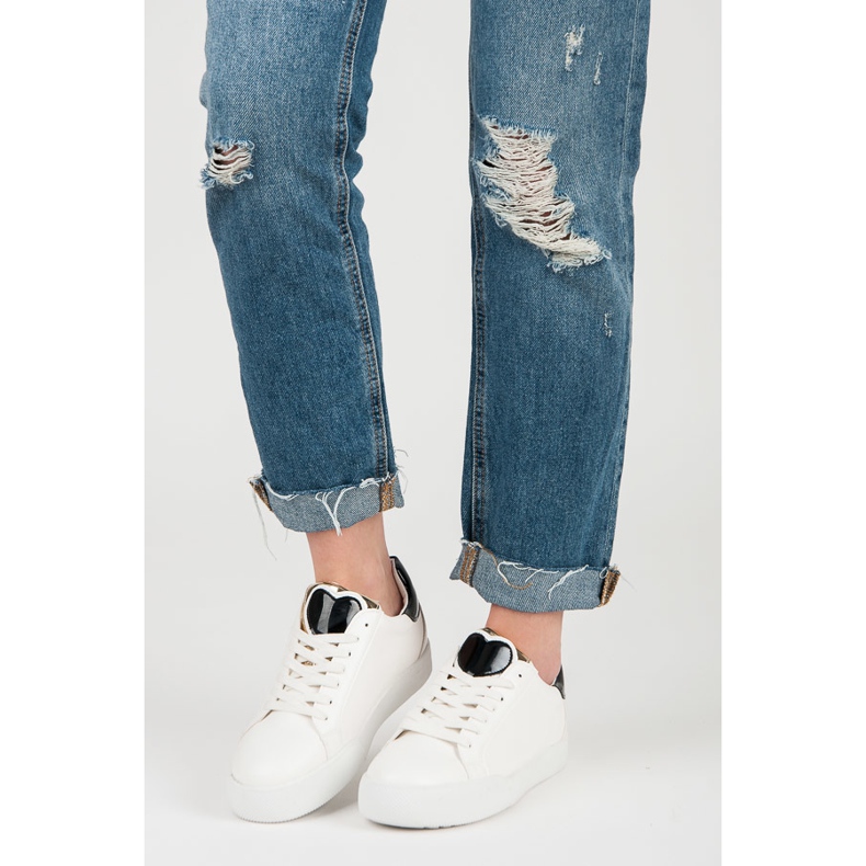 Vices Pantofi albi Sweet Heart 2