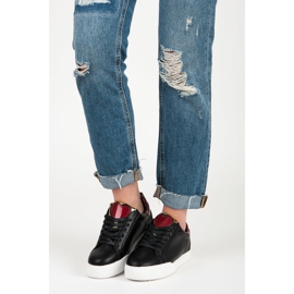 Vices Pantofi negri Sweet Heart negru 1