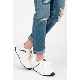 Seastar Adora pantofii sport alb negru 1