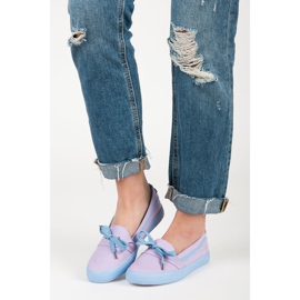 Seastar Tenisi mov cu slip-on albastru violet 2