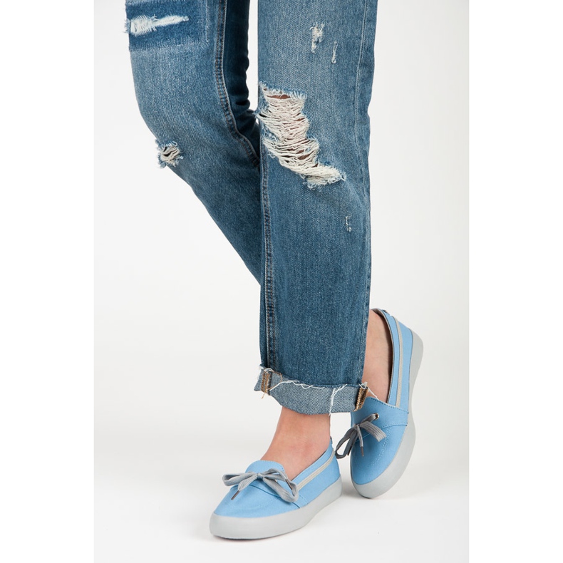 Seastar Tenisi slip-on albastri gri albastru 1