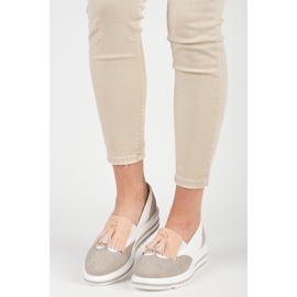 Pantofi boho vices dama gri 7